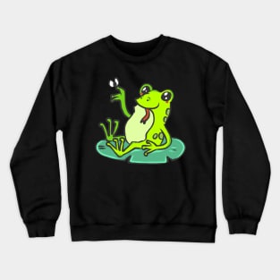 Frog Tadpole Toad Lurch Toad Froschlurch sweet Crewneck Sweatshirt